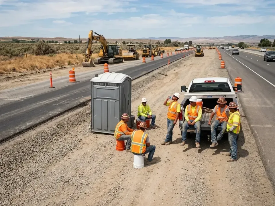 highway-road-construction-crew-007 — frequently asked questions, Porta Potty and Restroom Rentals in Cottonwood, AZ